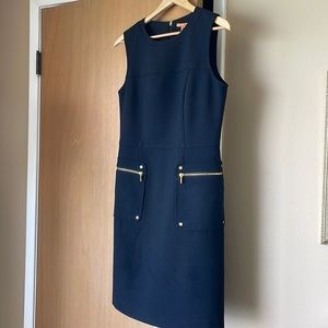 Like new Tory Burch black wool dress, classic and flattering